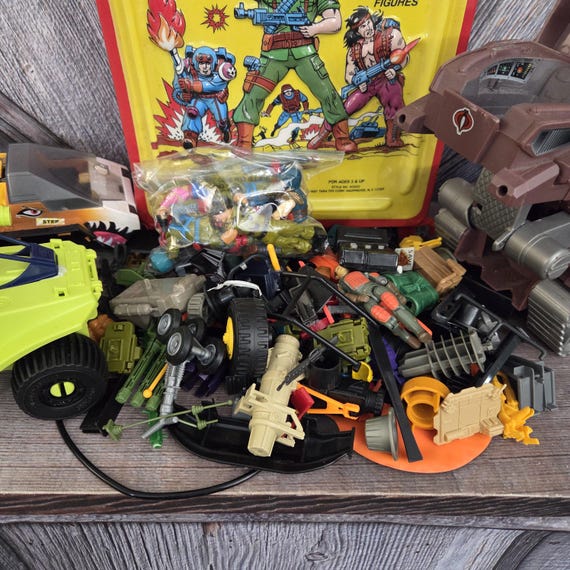 Mega GI Joe Set With Case, Vehicles, and Figures for a Collector