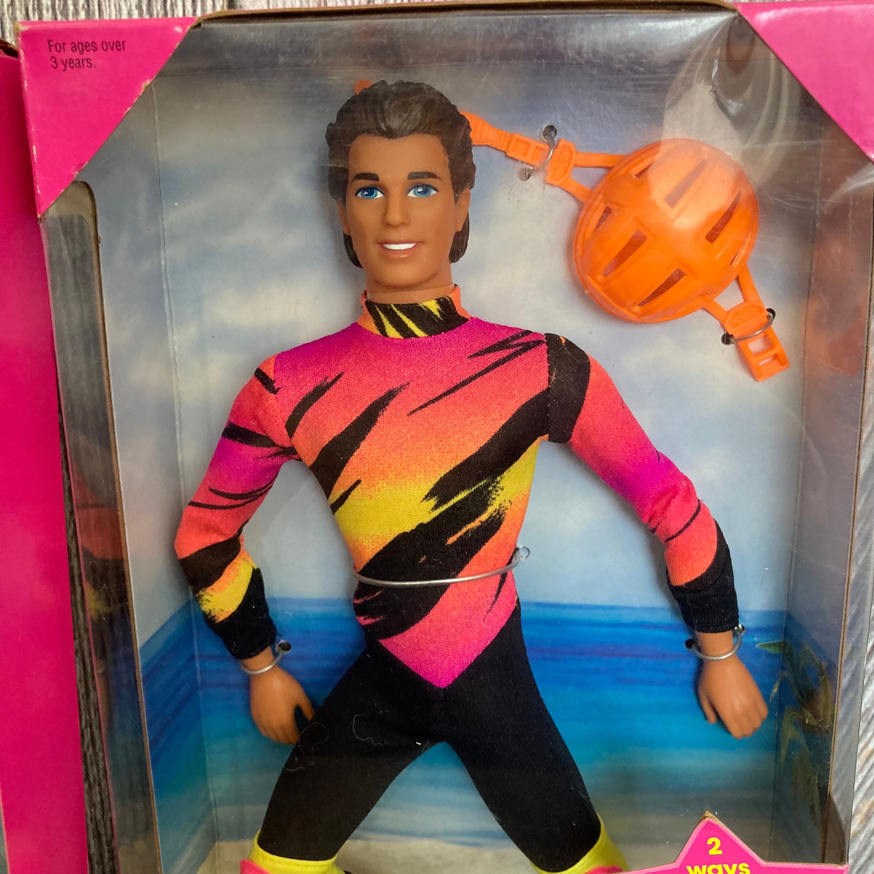 Poupée Ken Hot Skatin' Barbie Mattel Vintage 1994 - Neuve