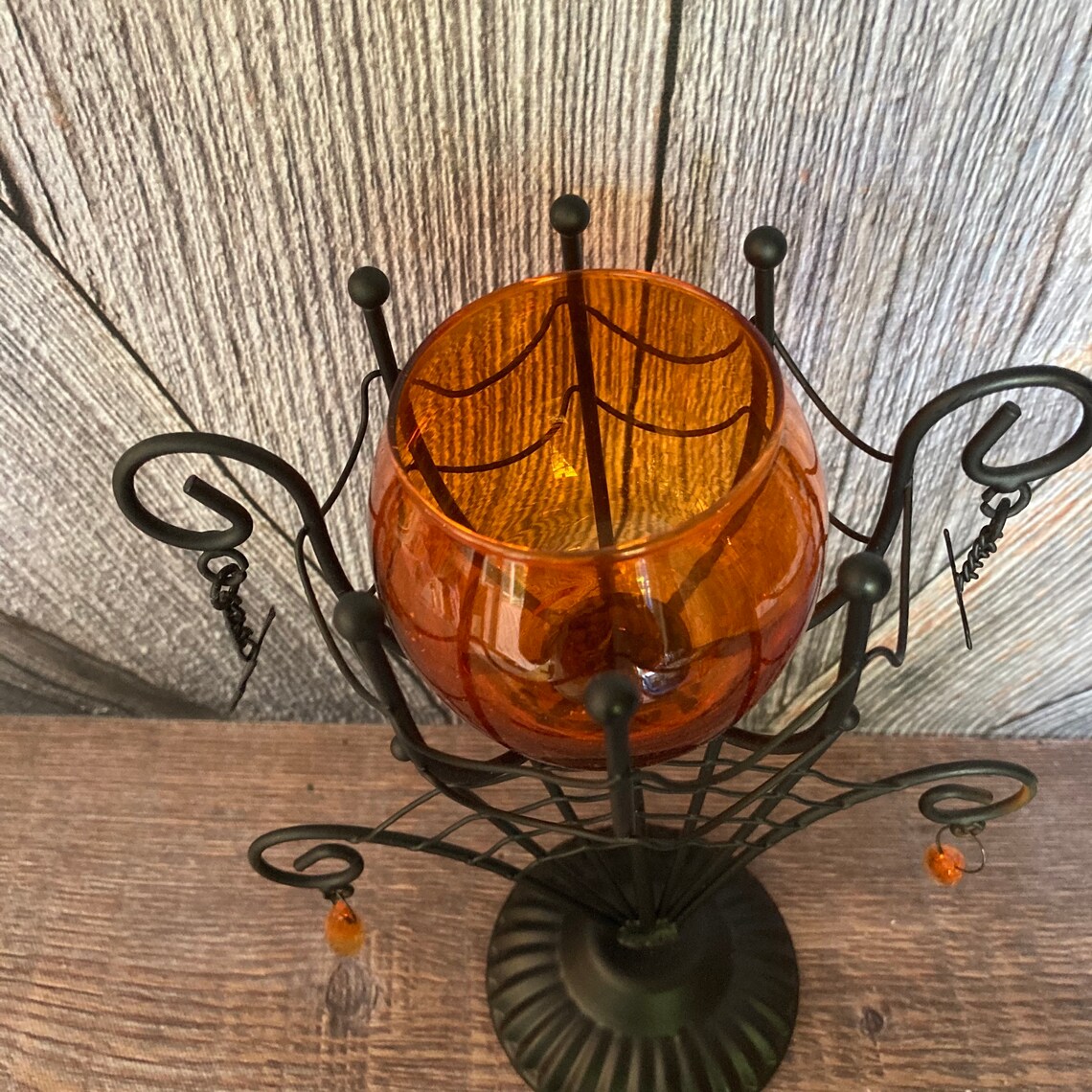 Vintage Halloween Candle Holders Candle Stick Votive Decor Etsy