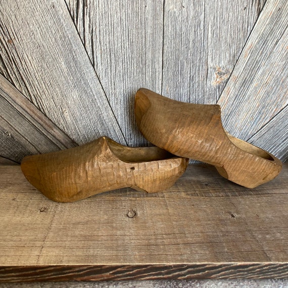 Vintage Wooden Shoes {Dutch Wooden Clogs Scandina… - image 5