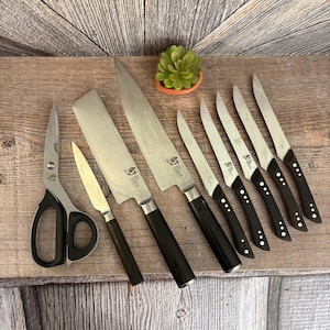 Vintage Japanese Steak Knives - Etsy