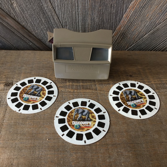 Vintage View Master 90s Toy With Animal 3D Picture Reels vintage Picture  Glasses Plastic Viewer 90s Kid Toy Discovery Channel Toy -  UK