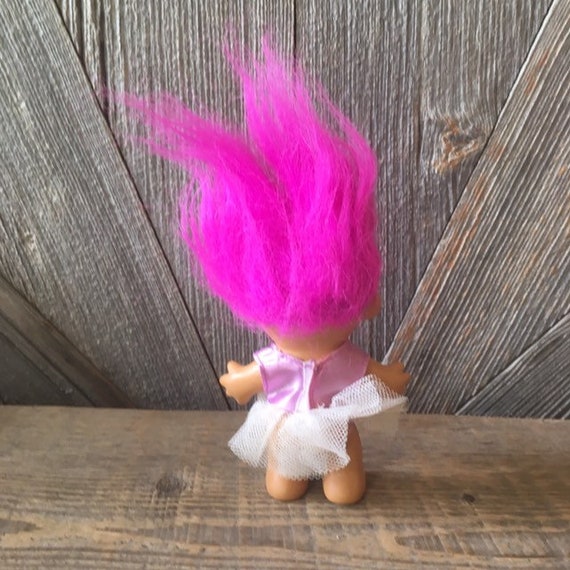 Vintage Girl Troll Doll Ballerina Pink Tutu Dress Troll with -  Portugal