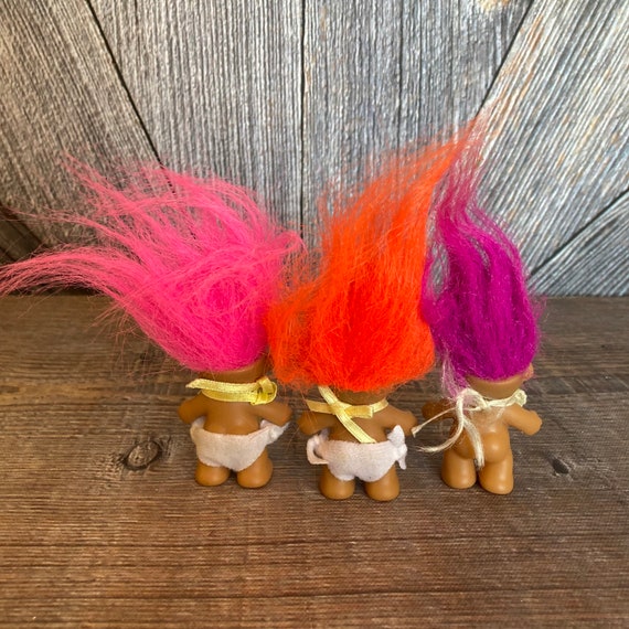 2 Vintage Troll Dolls -  Hong Kong