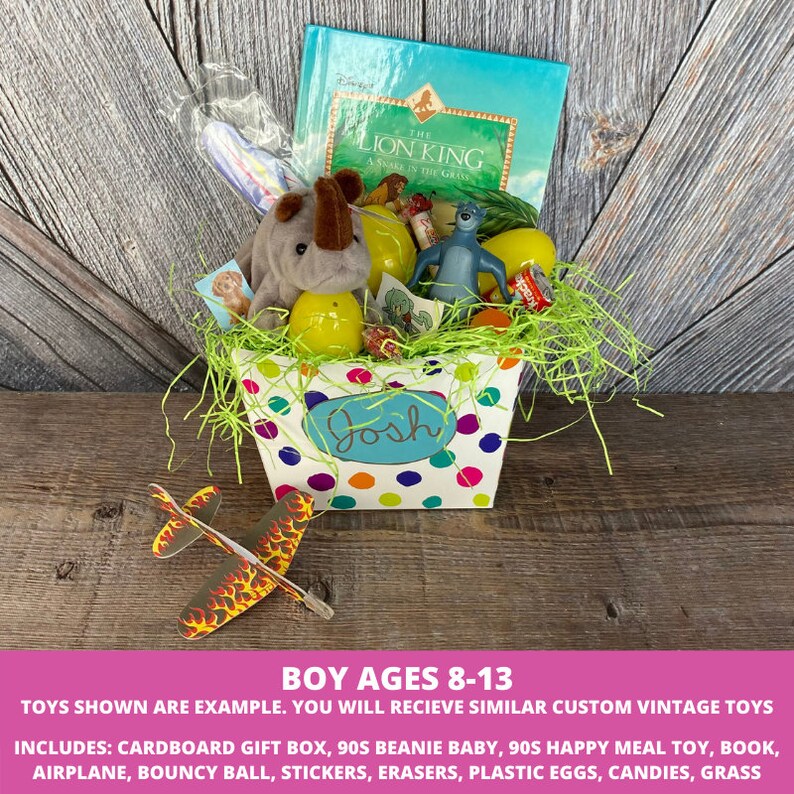 Custom Filled Easter Basket Personalized Prefilled Premade Etsy
