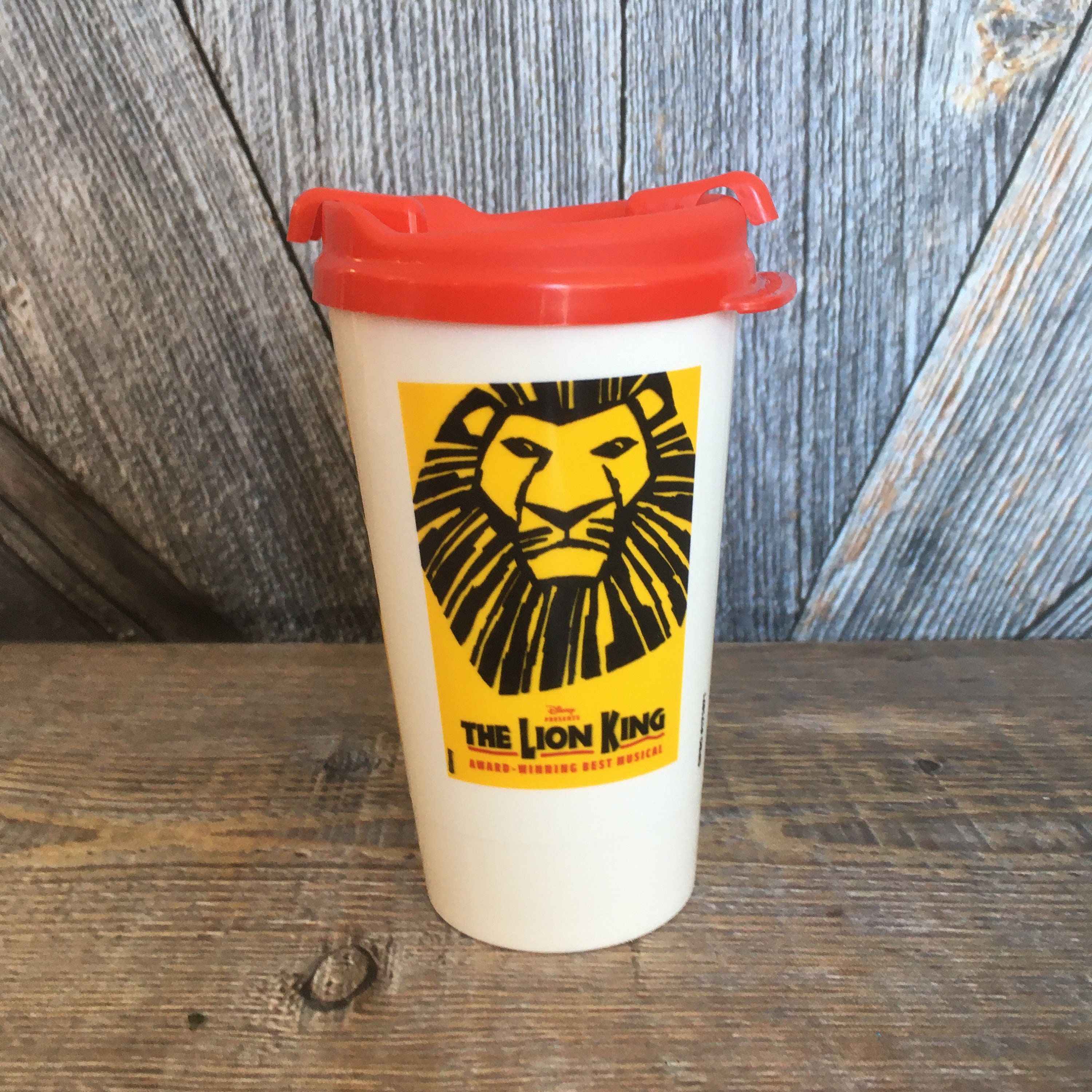 The Lion King Coffee Cup Vintage Disney Lion King Musical Etsy