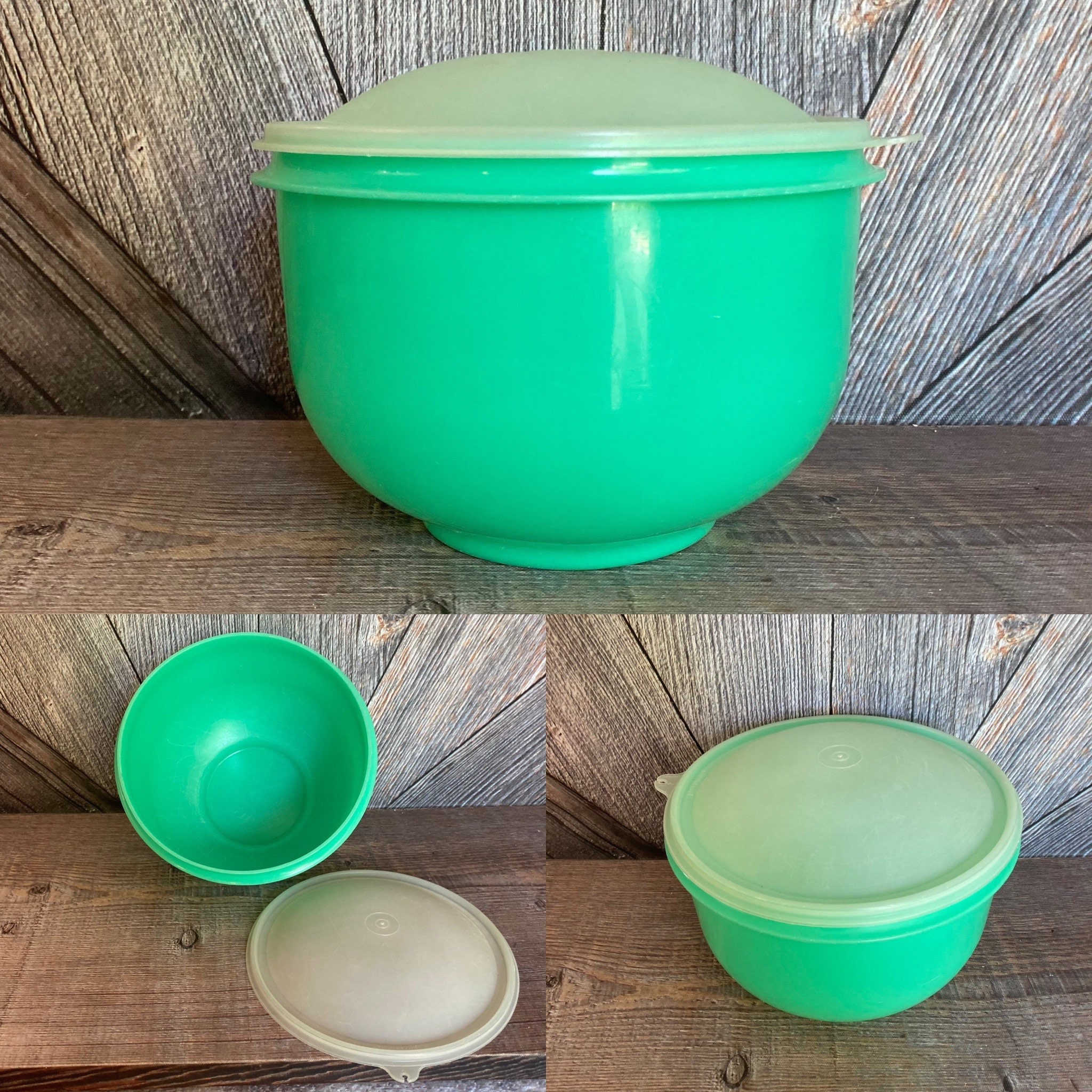 Vintage COPCO Round Plastic Lettuce Crisper Salad Keeper Bowl