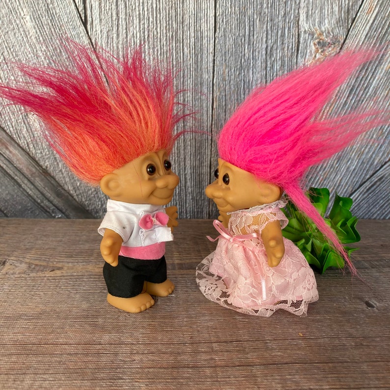 Marié et Mariée TROLLS VINTAGE. | Kaufen auf