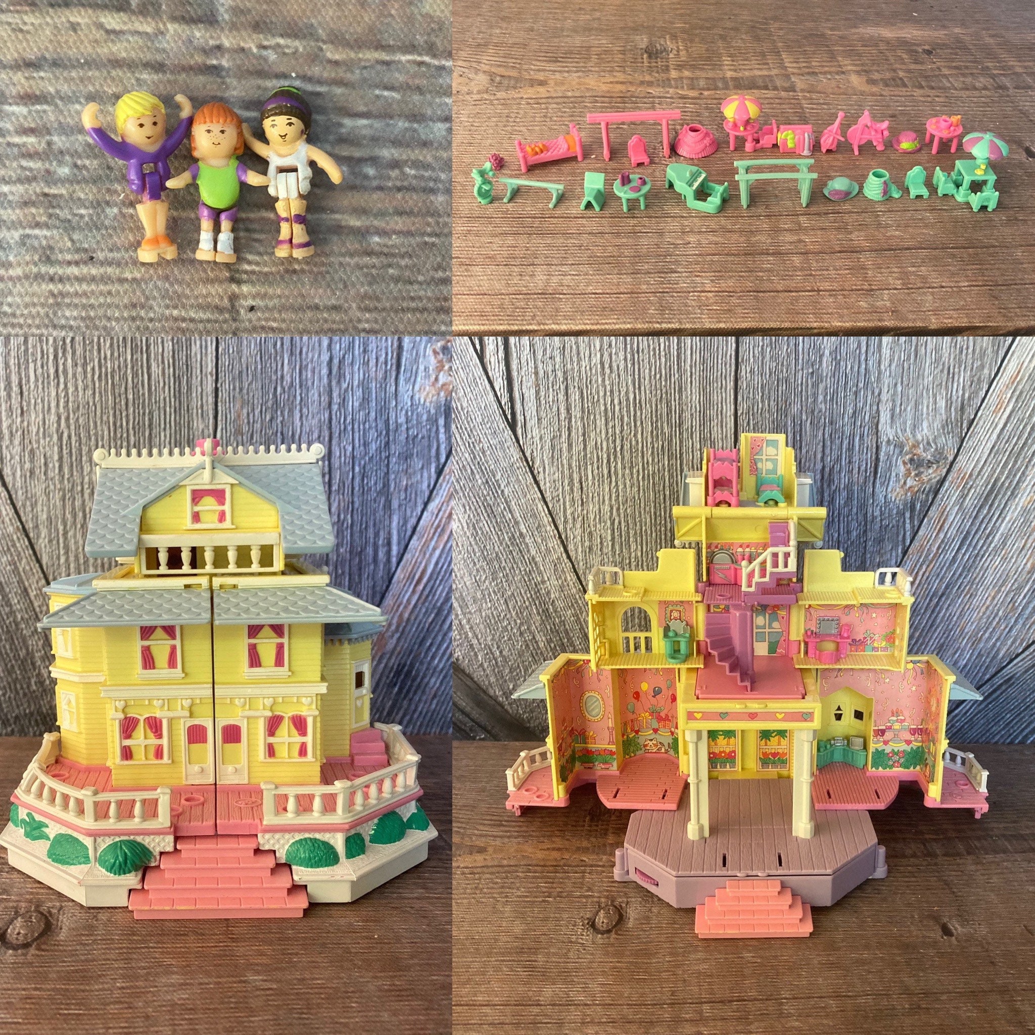 Polly Pocket! Clubhouse da Polly Set de Jogos Polly e Peaches Nova