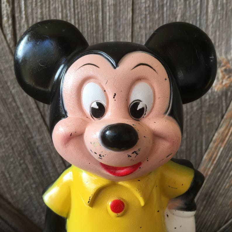 Mickey Mouse Bank vintage Disney Mickey Mouse Coin Piggy Etsy