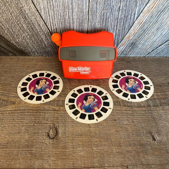 Vintage View Master 90s Toy With {snow White 3D Picture