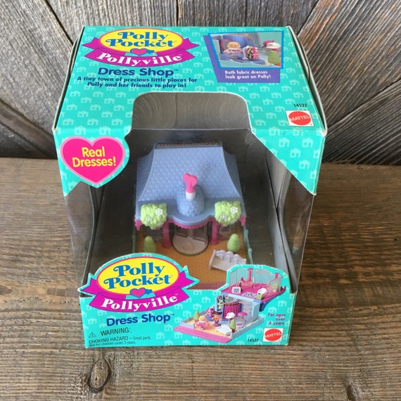 polly pocket dress shop