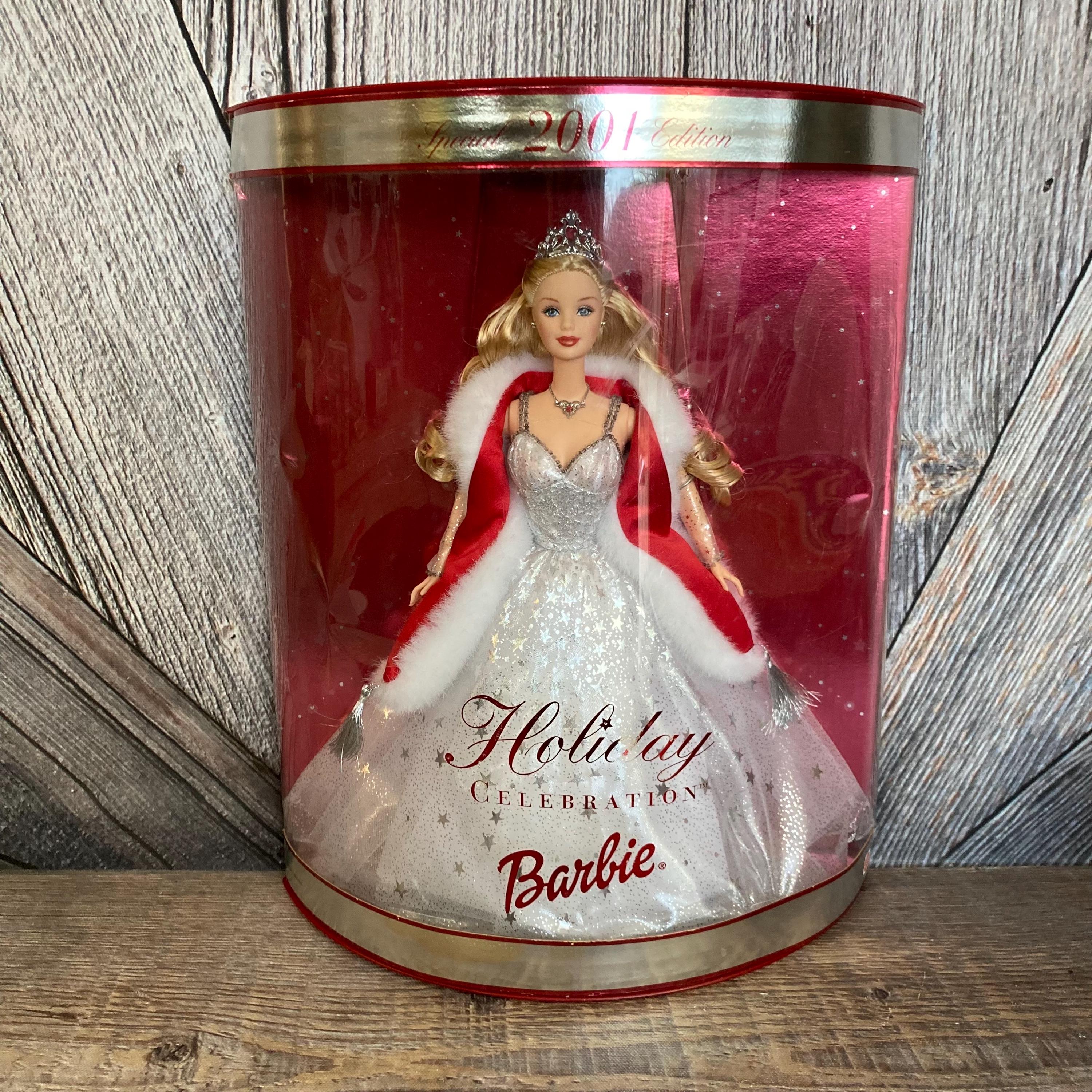 Special Edition 2001 Holiday Celebration Barbie - Etsy