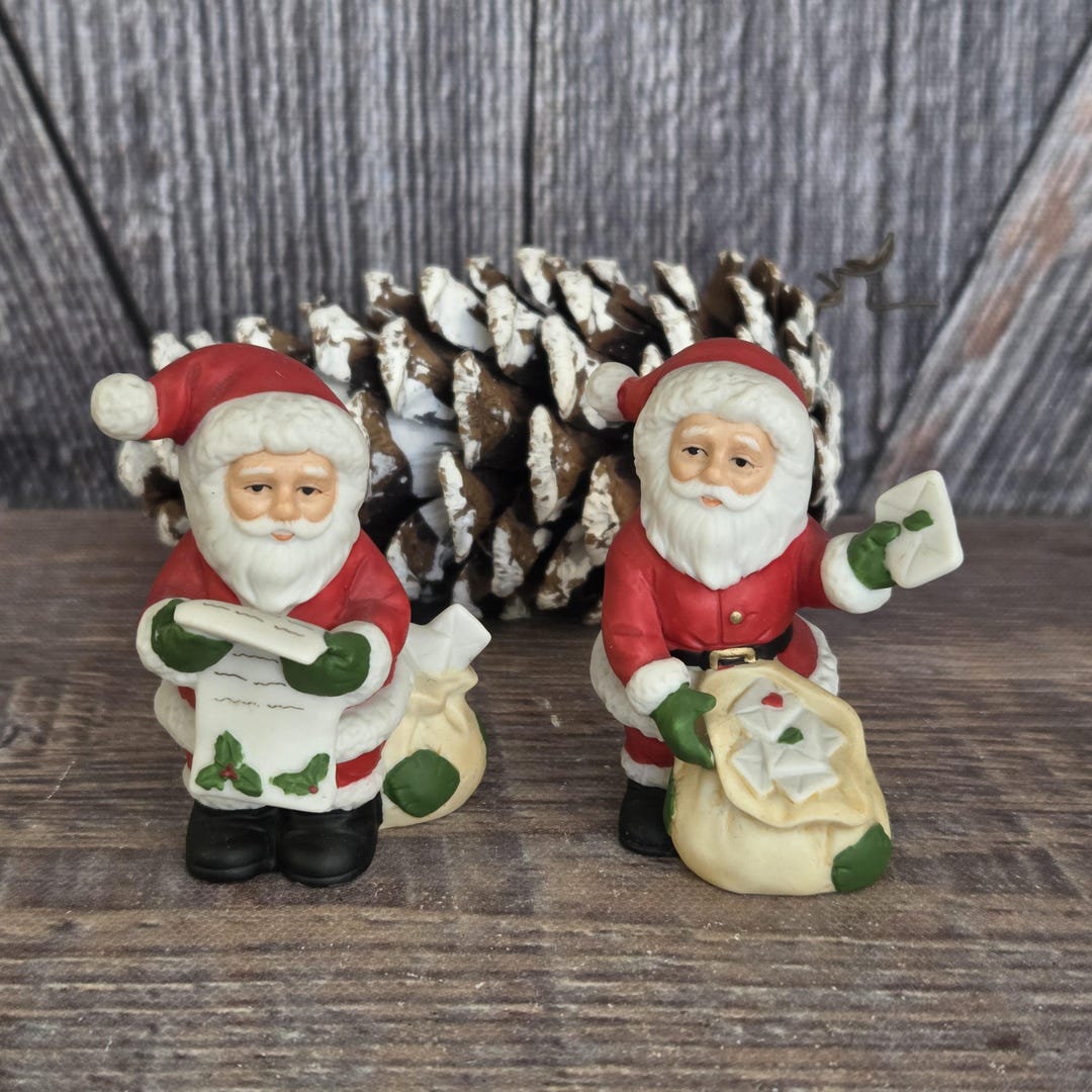Vintage Lefton Santa Claus, Saint Nicholas, PICK ONE of Two