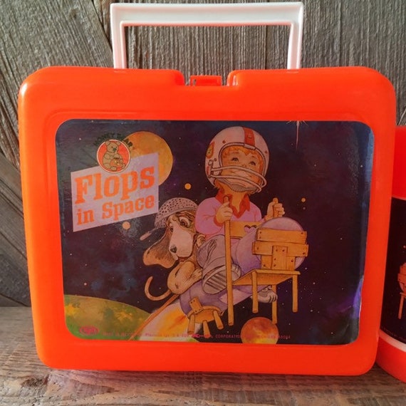 Flops in Space Lunch Box and Thermos {Vintage 80'… - image 6