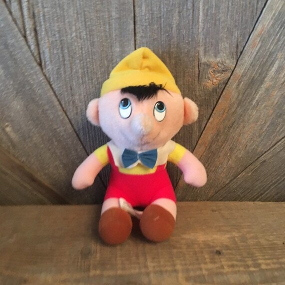 pinocchio stuffed toy