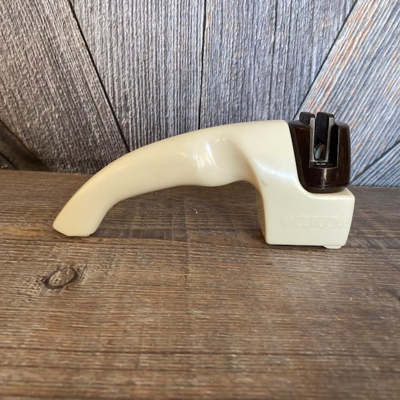 Vintage Cutco Knife Sharpener Home Hand Held Pull Through Knife