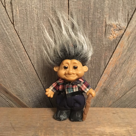 troll doll grey hair