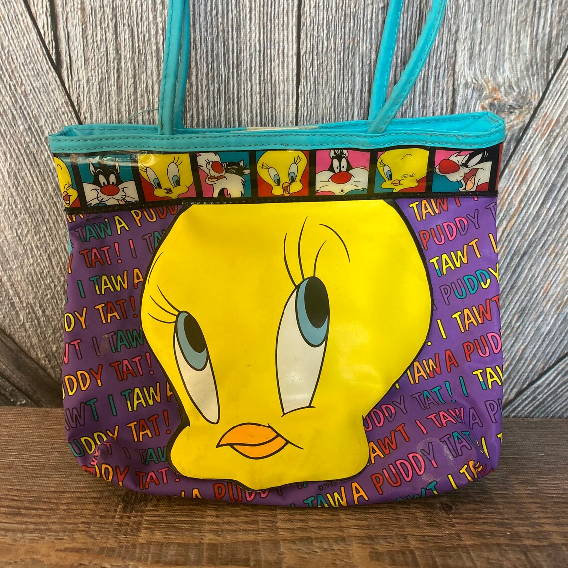 Vintage Tweety Bird Purse Mini Bag Purse 90s Kids Bag School Etsy