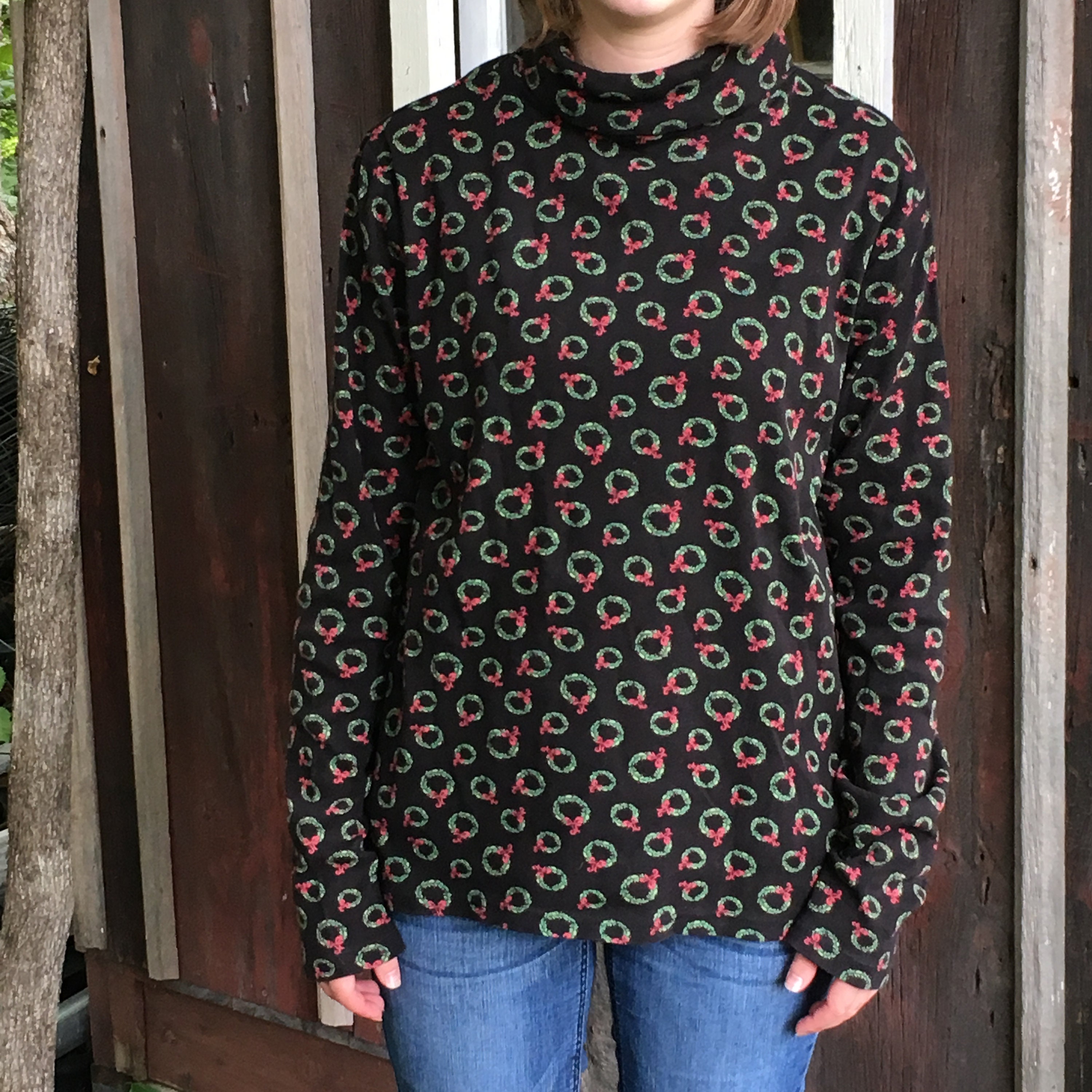 Ugly Christmas Turtleneck Sweater 