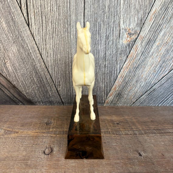White Horse Scotch Advertising Barware Bar Handle, Vintage Plastic