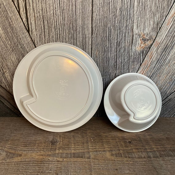 Vintage Thomas the Train Plate Bowl Set Melmac Plastic Dinnerware Zak Designs Vintage Thomas and Friend Cartoon Kid Tank Engine Dishes