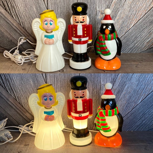 Christmas Blow Mold Etsy