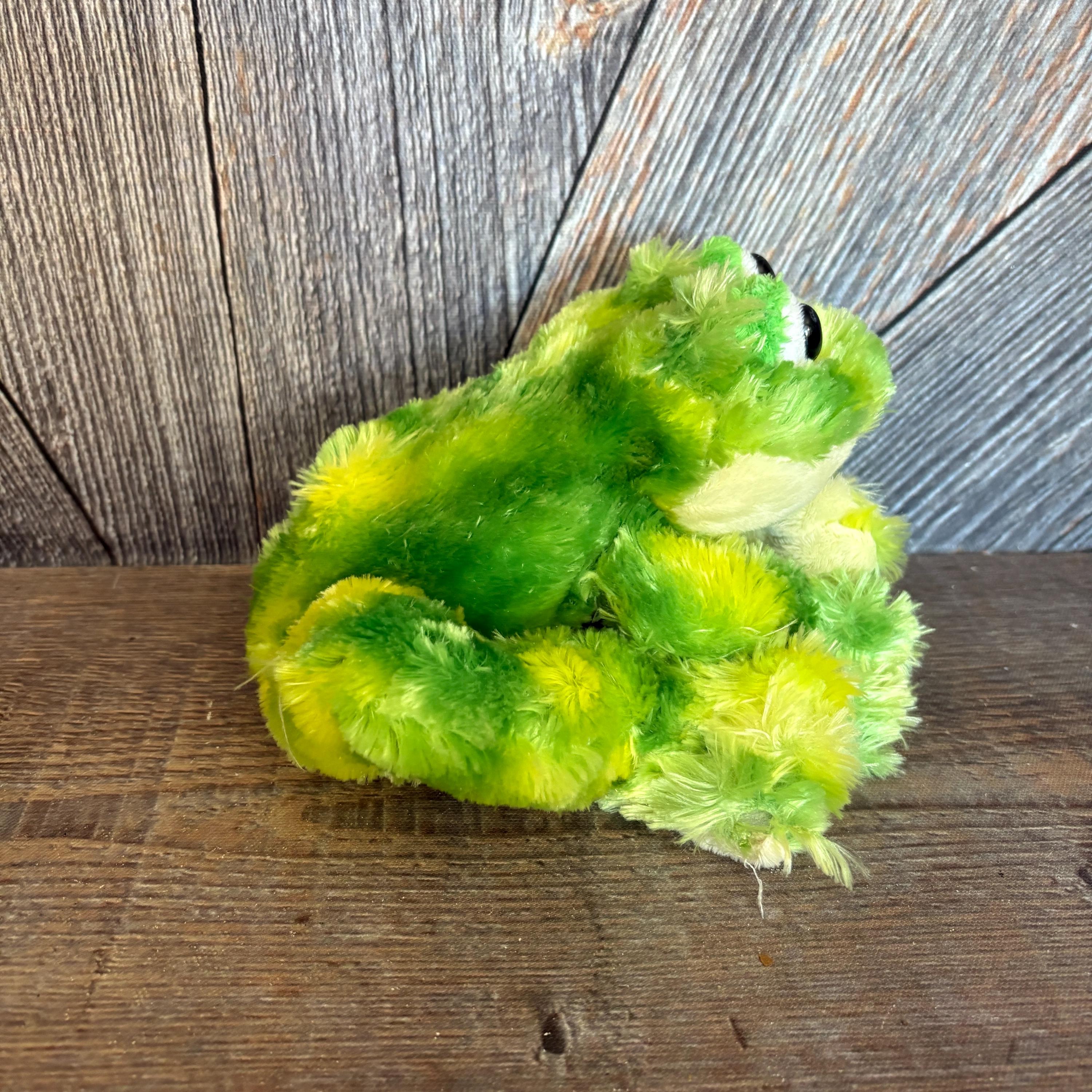 Vintage Tie Dye Frog Plush Webkinz Ganz 8 Inch ORIGINAL Toy