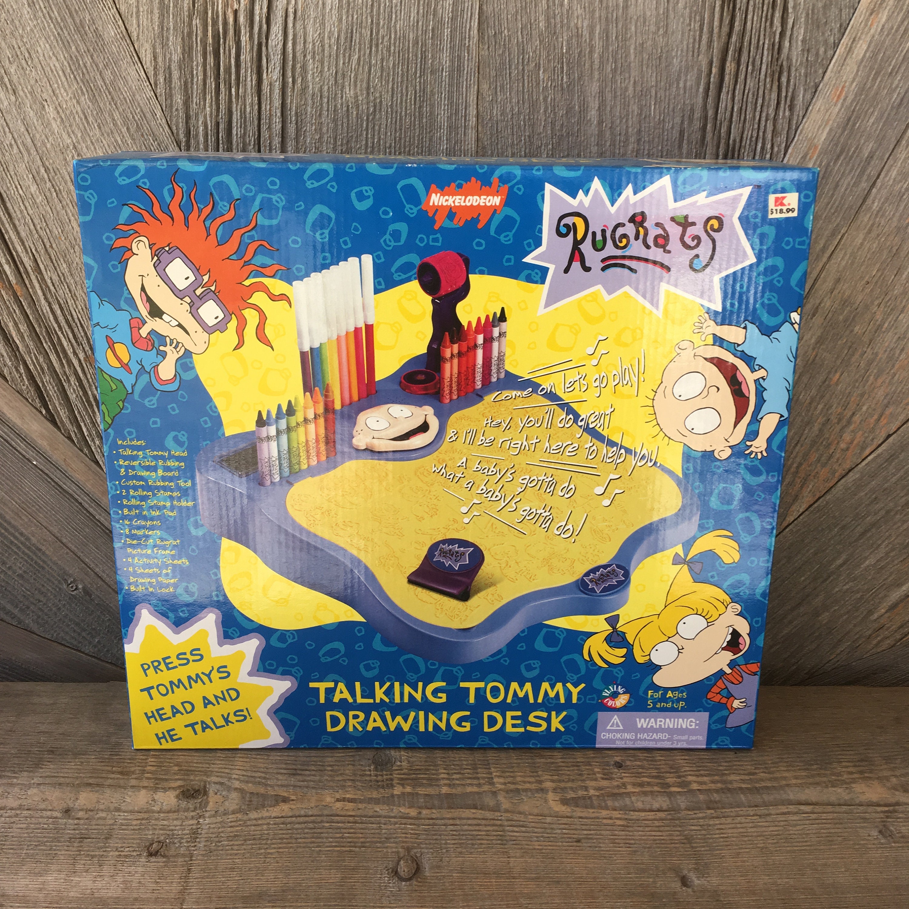 Vintage Rugrats Talking Tommy Drawing Desk 90s Toy Nickelodeon - Etsy Vintage Rugrats Talking Tommy Drawing Desk 90s Toy Nickelodeon - Etsy