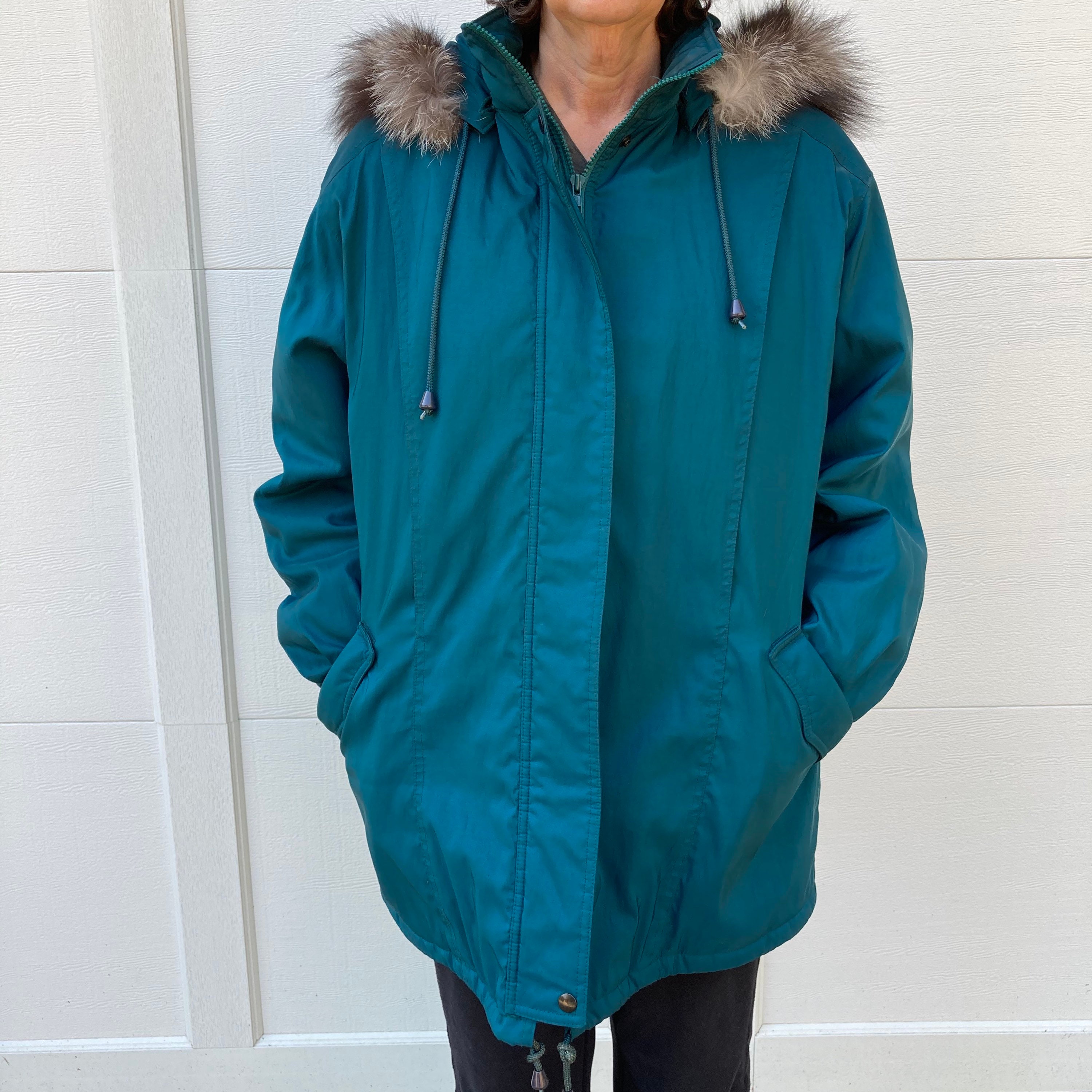 Vintage Forecaster Blue Jacket Winter Coat Trench Long Coat | Etsy