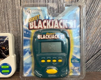 2 Vintage Electric Handheld Games the Shadow Tiger and Pocket