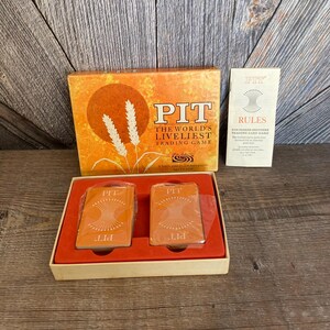 Vintage Pit Card Game, Parker Brothers Pit A Frenzied Card Trading