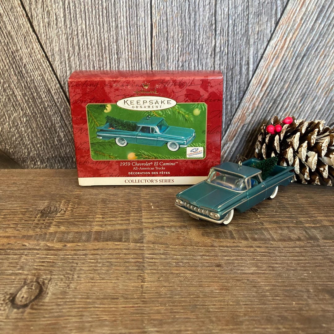 Vintage 1959 Chevrolet El Camino Christmas Ornament Hallmark Keepsake