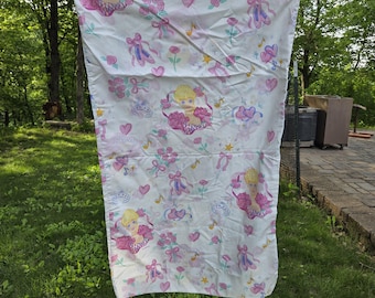 Tela vintage de 1995 con estampado de Barbie bailarina de los años 90, para cubrir el colchón del bebé o para reutilizar.