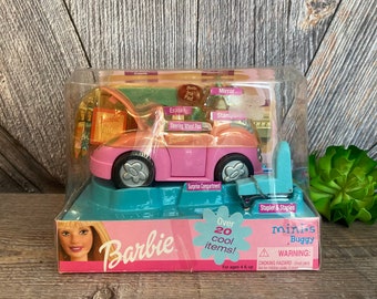 Sympton Paleis Tolk Vintage Barbie Mini Buggy Office Supplies Car Stapler Eraser - Etsy