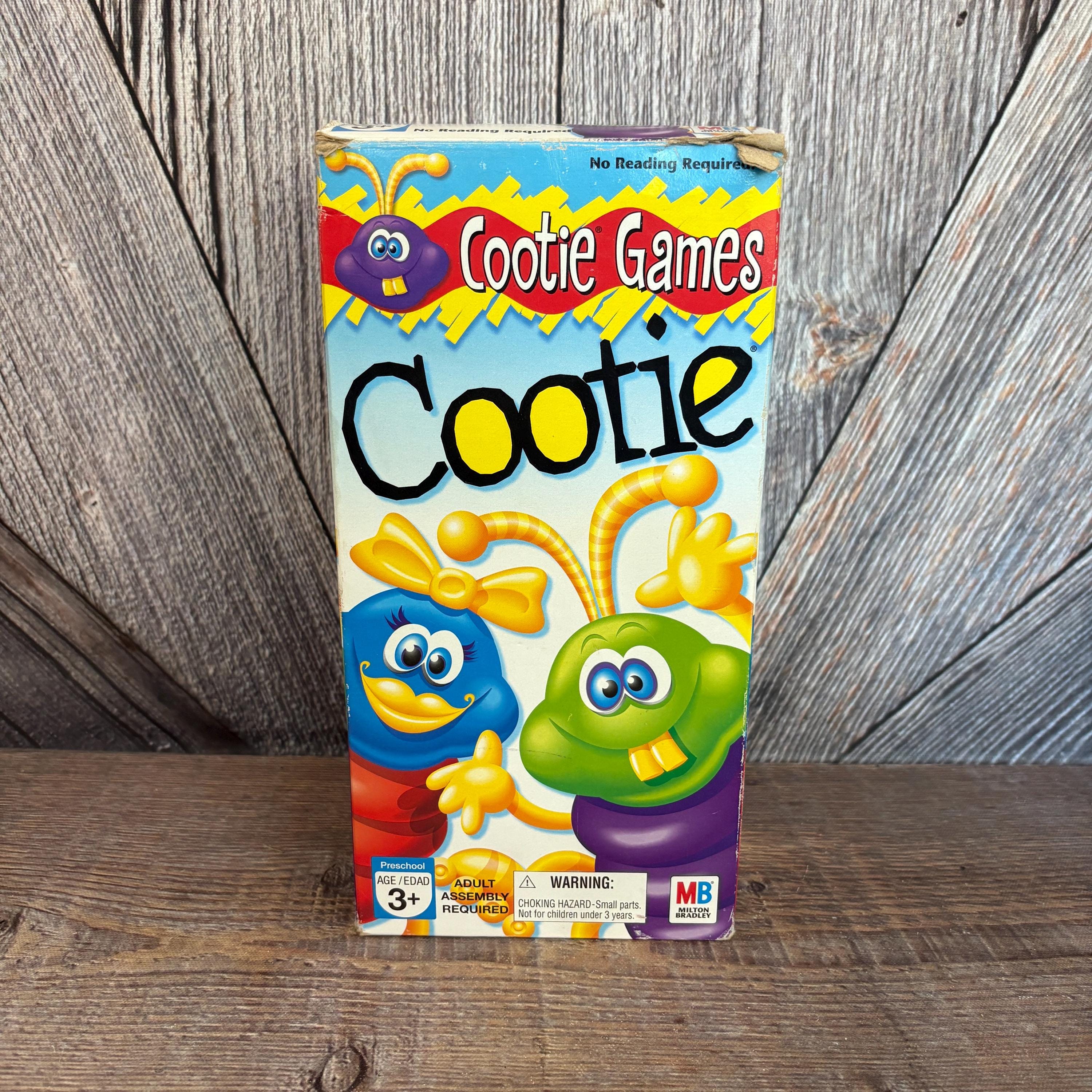Vintage Cootie Game Milton Bradley, 1999 Complete! the Game of Cootie ...