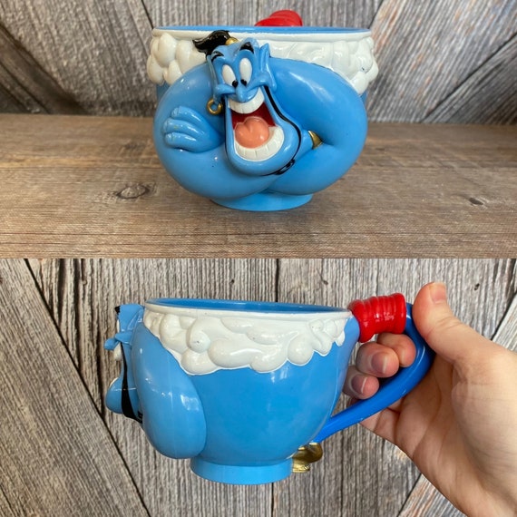 Vintage Aladdin Genie Cup, Plastic Mug, the Walt Disney Company, Circus Cup  Souvenir, Robin Williams Aladdin 90's Mug, Ellathesella - Etsy