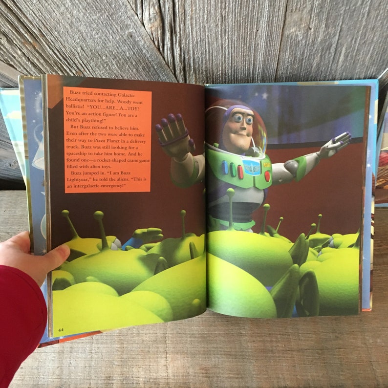 Toy Story Book Woody and the New Toy Playasound Book Read Etsy