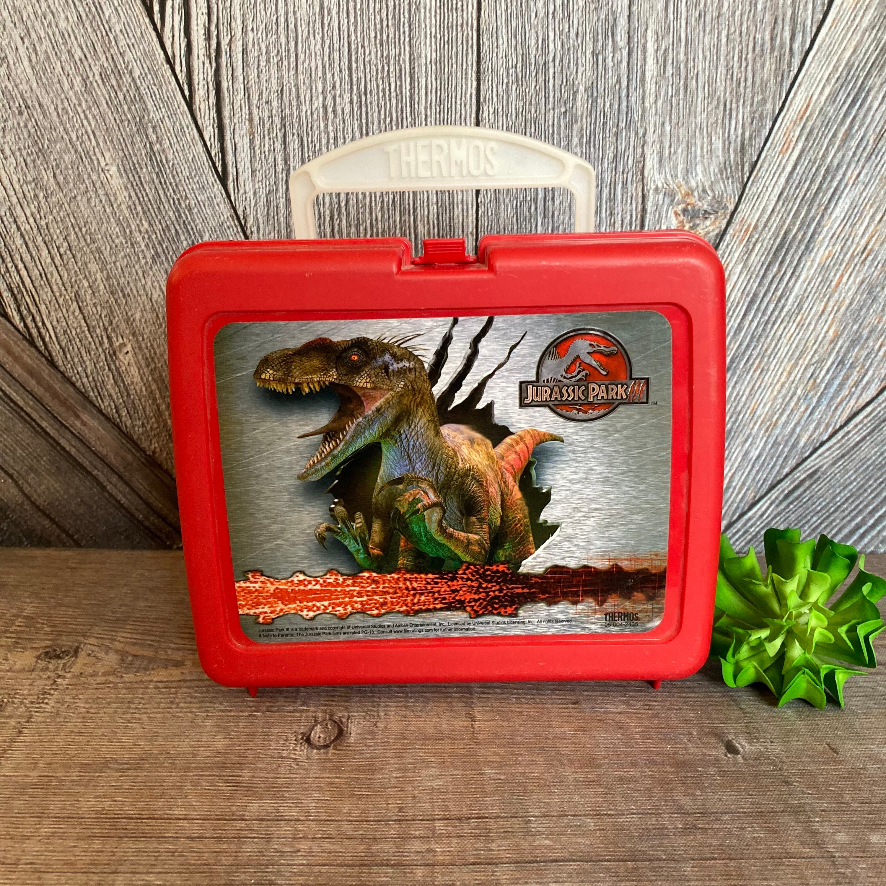 Lunch Box Jurassic Park World Dinosaurs T Rex Soft Insulated Kid's Lunchbox