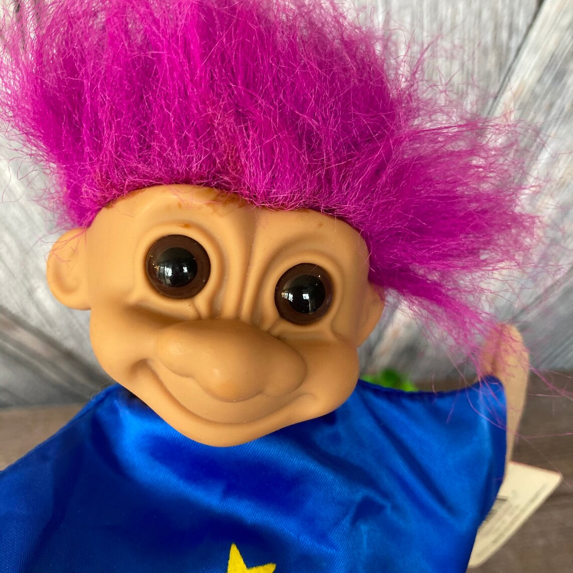 Vintage Wizard Troll Puppet Doll 90s Magic Wizard Want Hand Etsy
