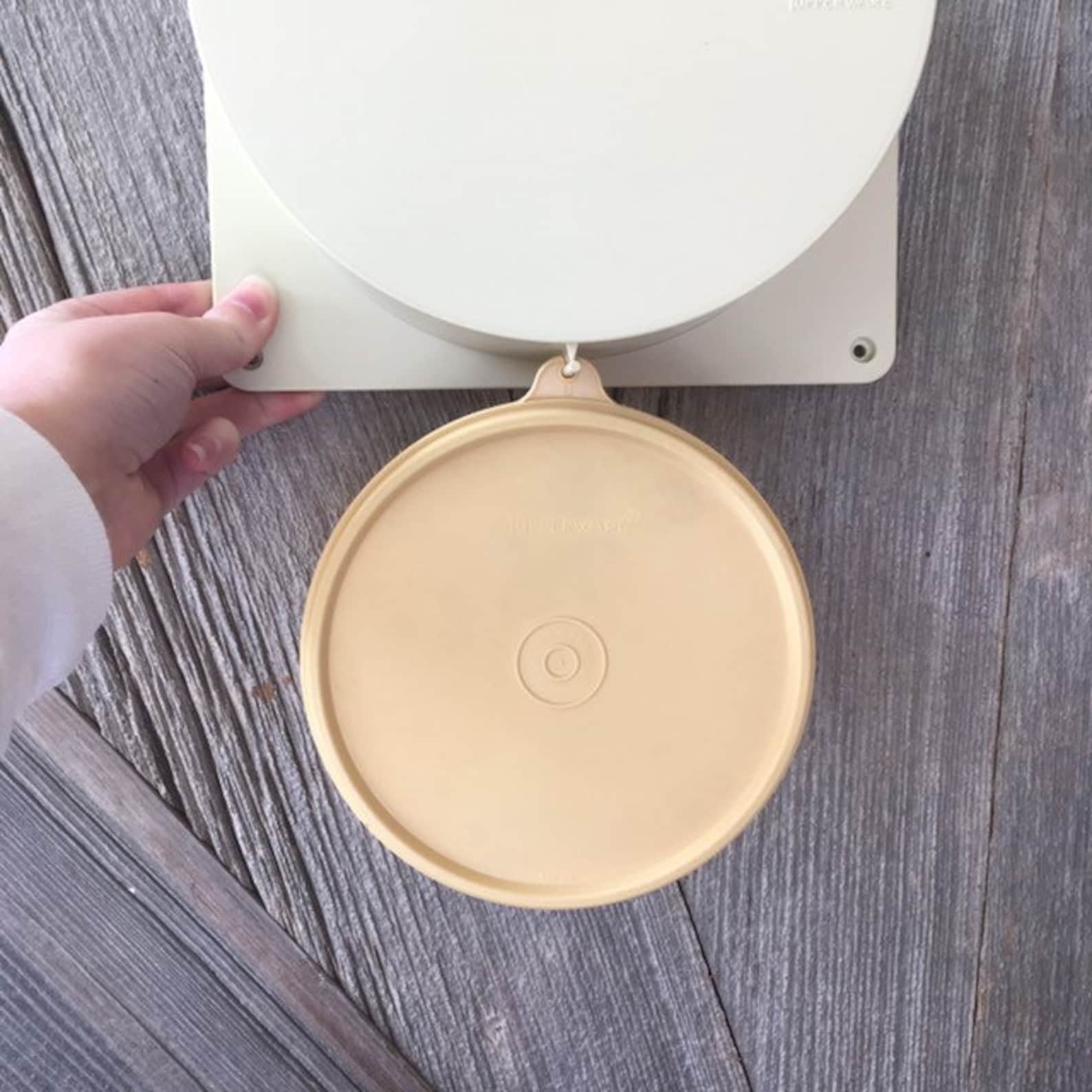 Vintage Tupperware Lid Holder Lid Organizer plastic Tupper - Etsy