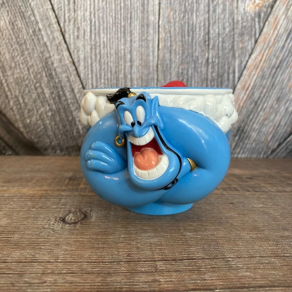Vintage Aladdin Genie Cup, Plastic Mug, the Walt Disney Company, Circus Cup  Souvenir, Robin Williams Aladdin 90's Mug, Ellathesella - Etsy