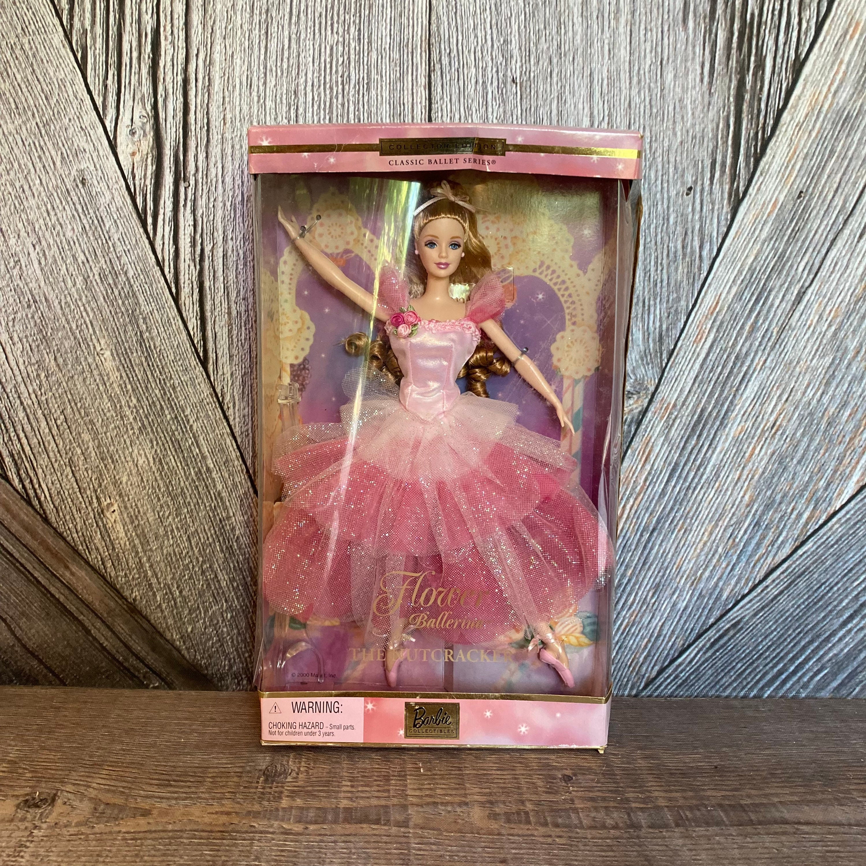 Flower Ballerina Nutcracker Barbie {mattel 28375 2000 Collector