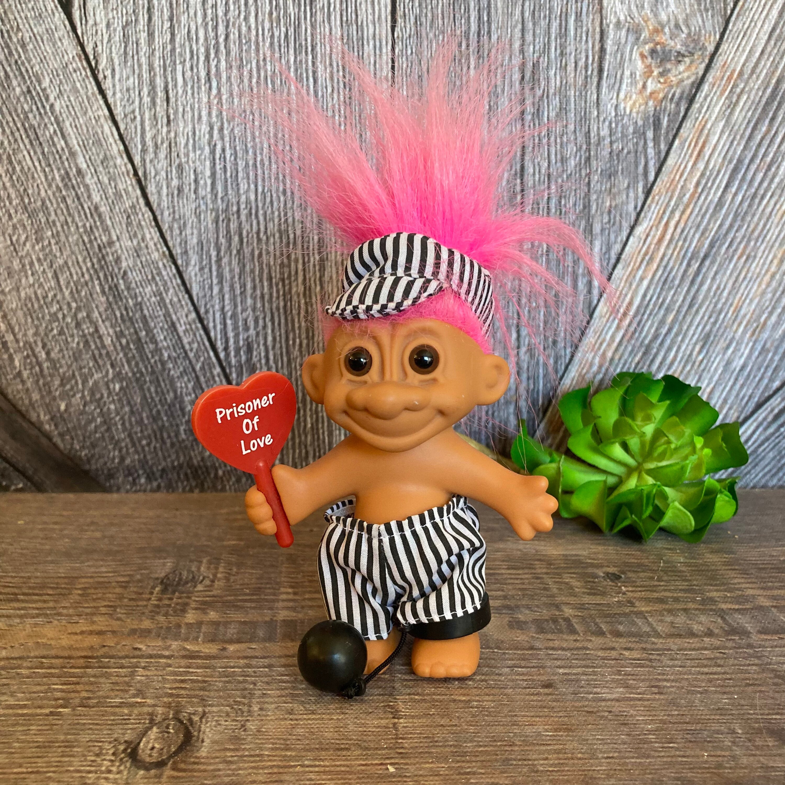 Vintage Valentine's Day Troll {most Wanted Prisoner Ball and Chain