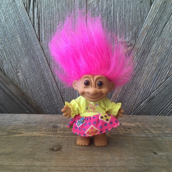 5/" RUSS TROLL DOLL NEW IN ORIGINAL WRAPPER GIRL IN STAR PARTY DRESS