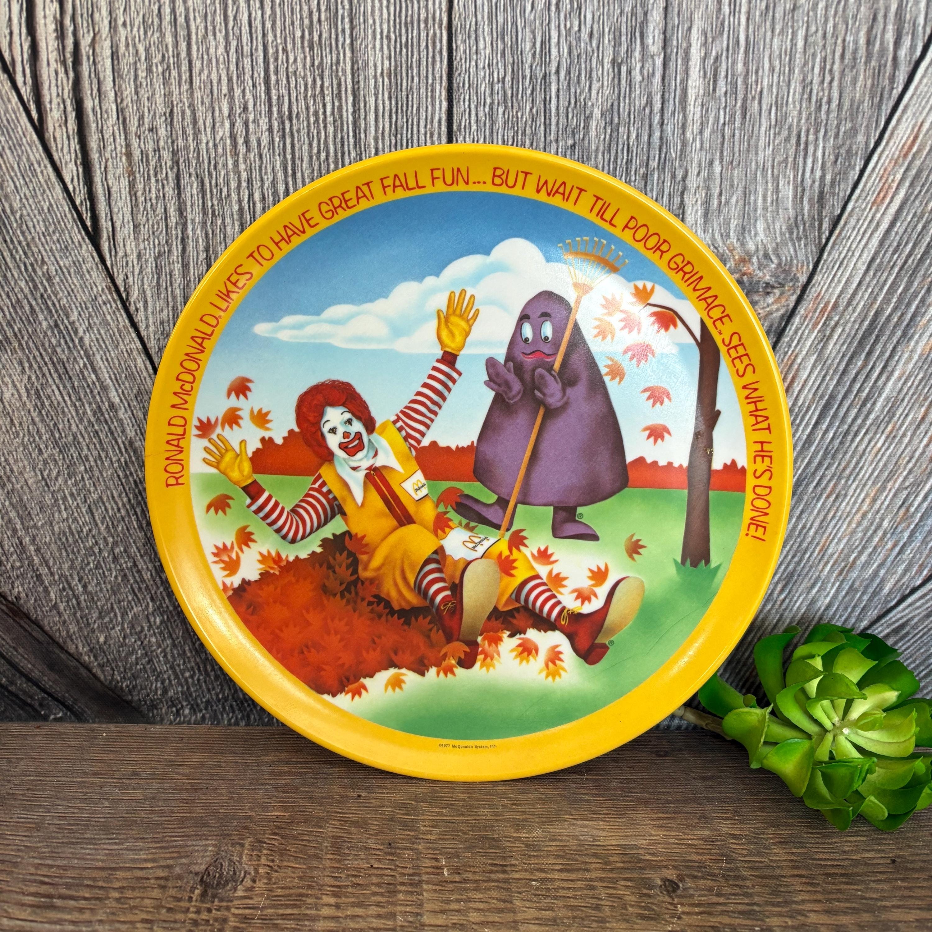 Vintage Mcdonald Plate - Etsy