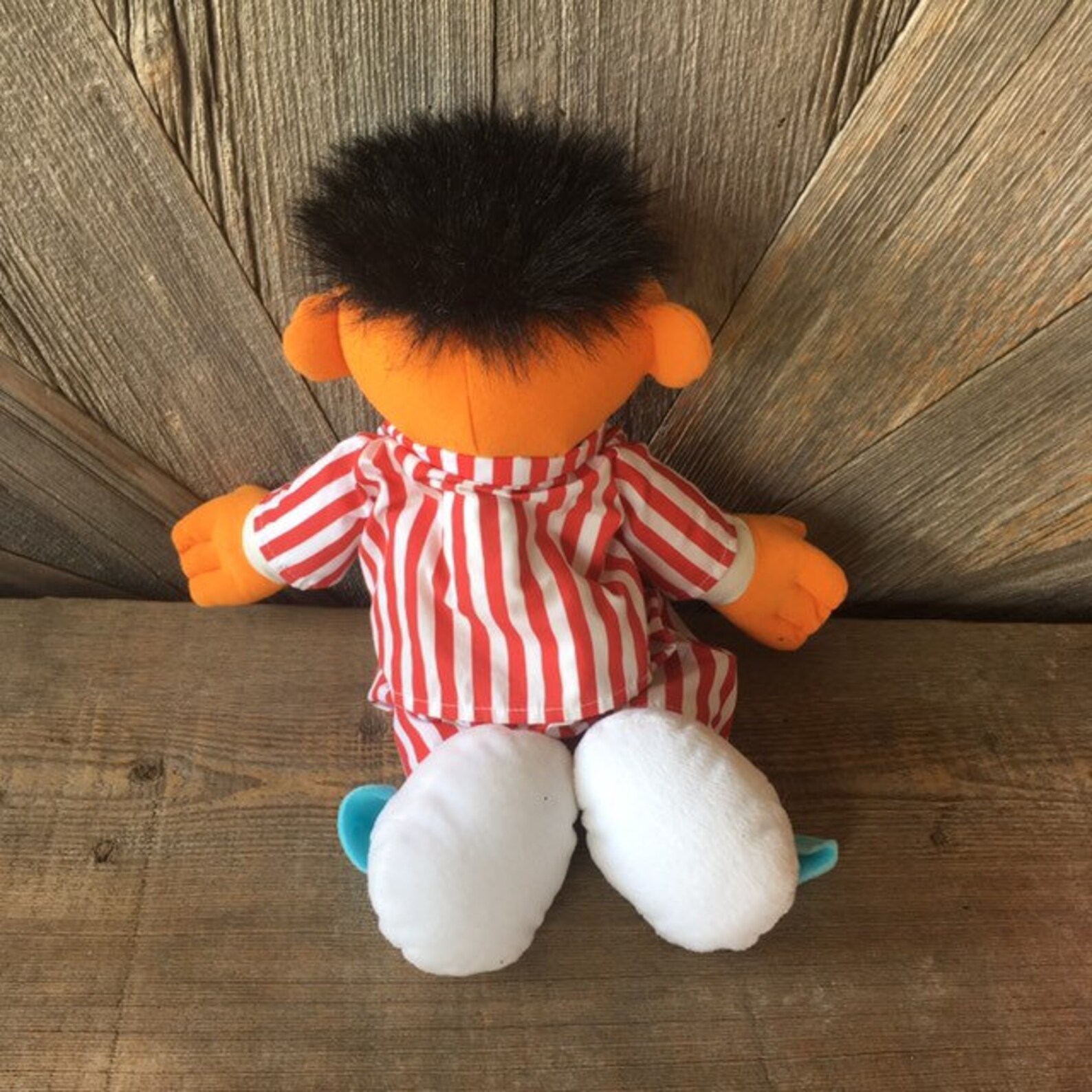 Sing and Snore Ernie vintage Tyco Sesame Street Sleeping Toy Etsy