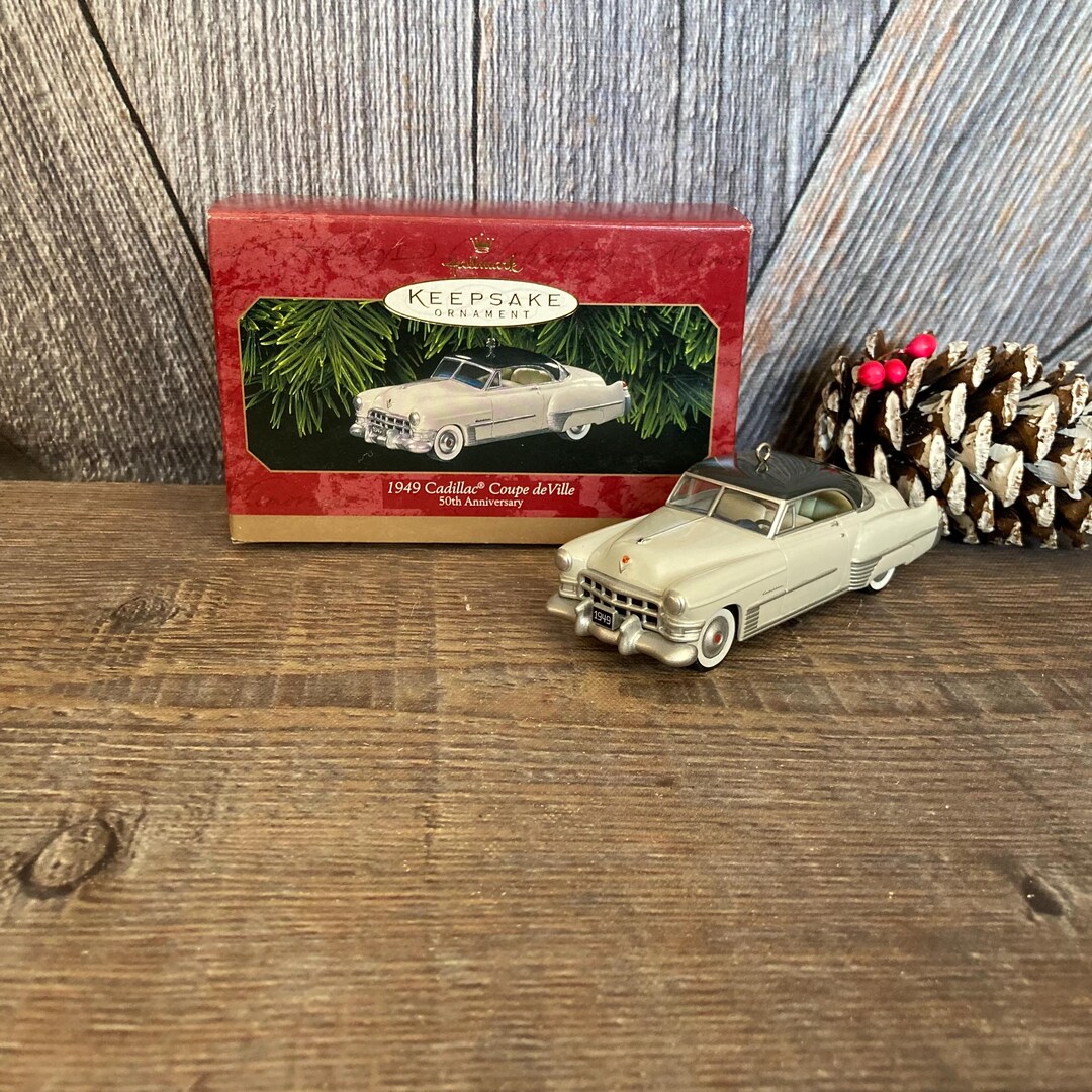 Hallmark KOCC - Cadillac Coupe DeVille 1949 à Suspendre (Noël, Grise)