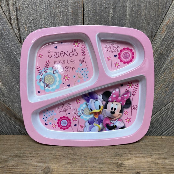 Vintage Minnie Mouse Plate {vintage Disney Melmac Plastic Plate