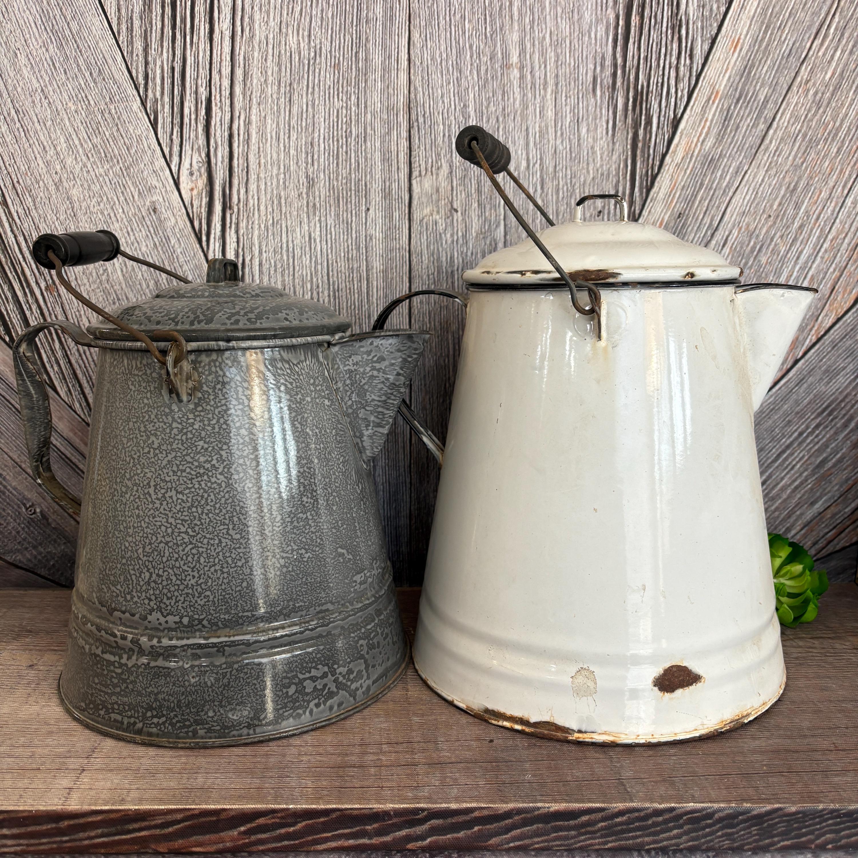 Enamelware Coffee Pots - Etsy